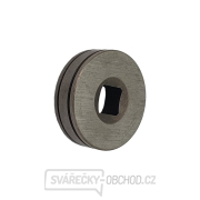 Podávací kladka pro turbičkový drát 25x8 (7x7)mm  FE 0,6-0,8mm Podávací kladka pro turbičkový drát 25x8 (7x7)mm  FE 0,6-0,8mm gallery main image