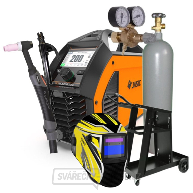 Svařovací invertor JASIC EVO20 TIG 200P ACDC PFC LCD