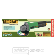 Bruska úhlová Procraft PW750 + 10x řezný kotouč CD125x1.0b v kovovém boxu | SPW750/CD125x1.0b Bruska úhlová Procraft PW750 + 10x řezný kotouč CD125x1.0b v kovovém boxu | SPW750/CD125x1.0b náhled