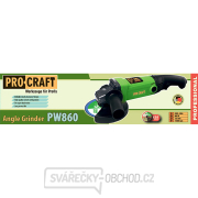Bruska úhlová Procraft PW1200 + 10x řezný kotouč CD125x1.0b v kovovém boxu | SPW1200/CD125x1.0b Bruska úhlová Procraft PW1200 + 10x řezný kotouč CD125x1.0b v kovovém boxu | SPW1200/CD125x1.0b náhled