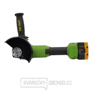 Aku úhlová bruska Procraft PWA220 + rychloupínací matice, 10x řezný kotouč CD125x1.0 | SPWA220/CD125x1.0b/RM14 náhled