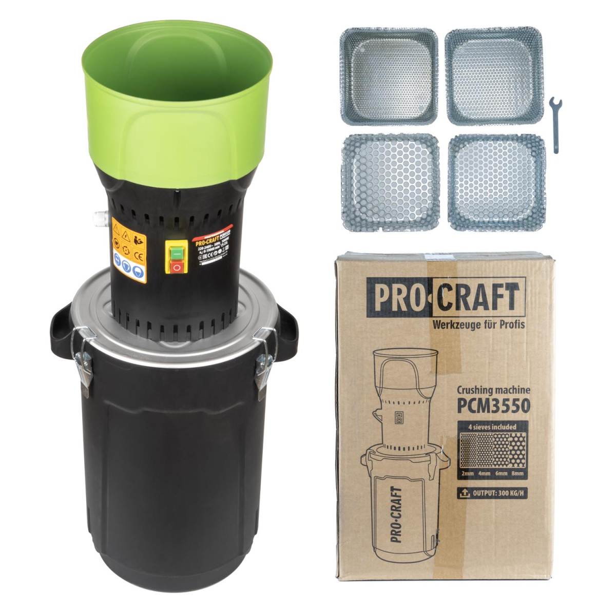 Levně Elektrický šrotovník na obilí Procraft PCM3550 | PCM3550 PCM3550