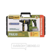 Aku vrtací kladivo Procraft PHA30bb (bez baterie a nabíječky v kufru) | PHA30-bb-с náhled