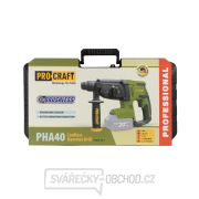 Aku vrtací kladivo  Procraft PHA40bb-c (bez baterie a nabíječky v kufru) | PHA40-bb-с náhled