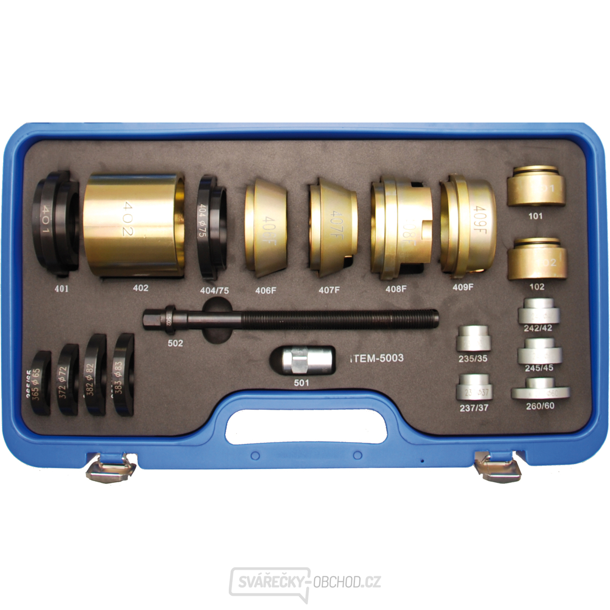 Sada nářadí na ložiska kol BGS 8739 | pro Peugeot, Renault, Citroen