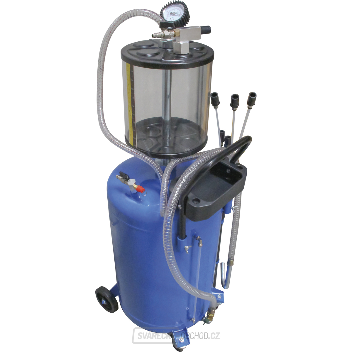 Pneumatická plnička a odsávačka oleje BGS 8545 | 70 l