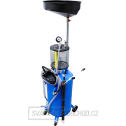Pneumatická plnička s nádobou pro vypouštění oleje BGS 7003 | 80 l Náhled