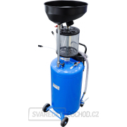 Pneumatická plnička s nádobou pro vypouštění oleje BGS 7003 | 80 l Náhled