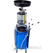 Pneumatická plnička s nádobou pro vypouštění oleje BGS 7003 | 80 l Náhled