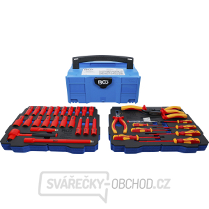 Sada VDE kleští / šroubováků a nástrčných klíčů BGS 70230 | BGS systainer® | 36dílná Sada VDE kleští / šroubováků a nástrčných klíčů BGS 70230 | BGS systainer® | 36dílná gallery main image