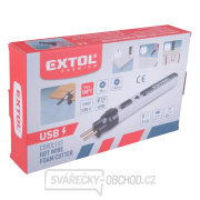 řezačka polystyrénu, odporová aku, USB nabíjení náhled