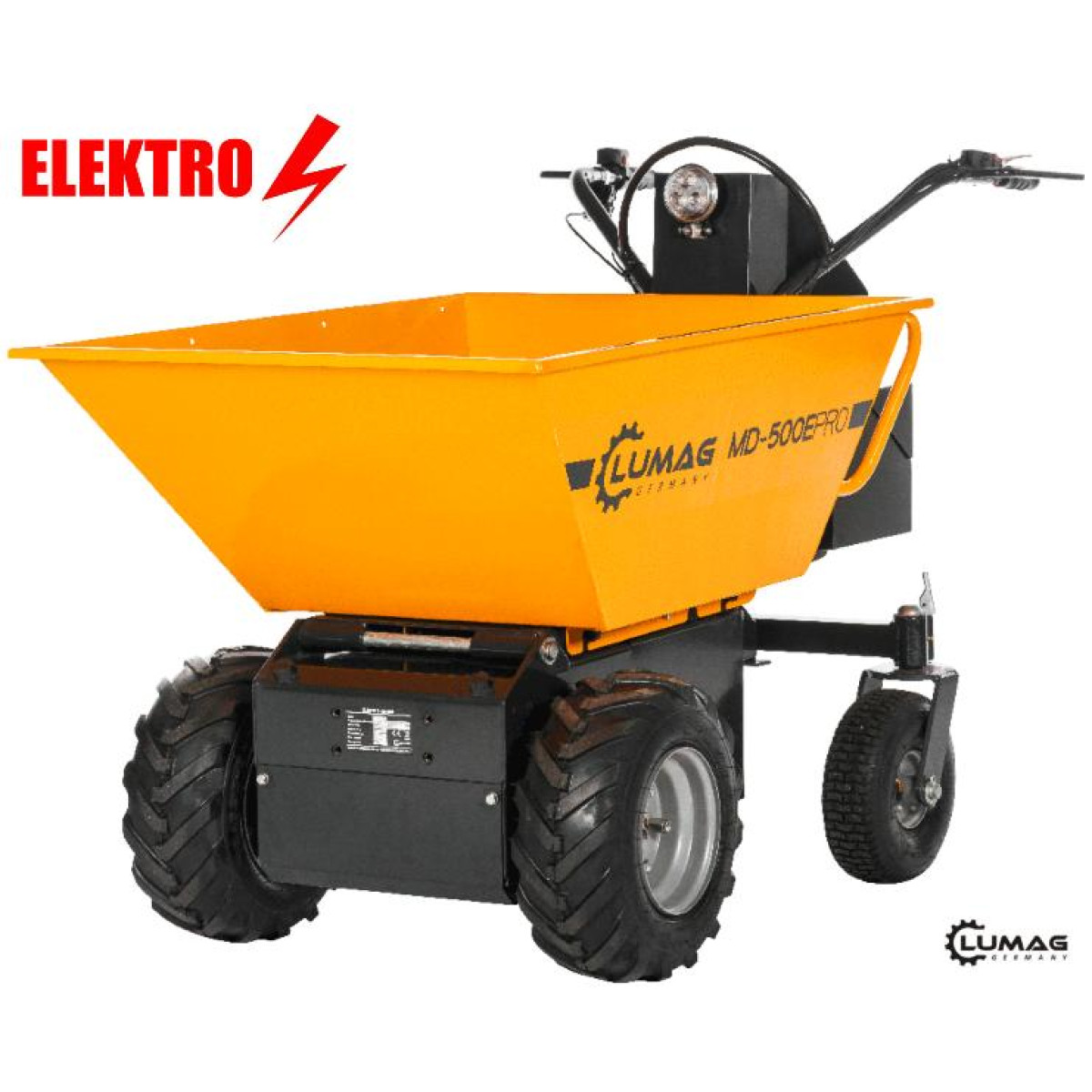 Minidumper Lumag MD500EPRO-H HYDRAULICKÉ VYKLÁPĚNÍ 549