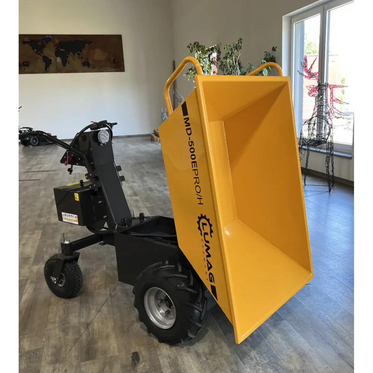 Minidumper Lumag MD500EPRO-H HYDRAULICKÉ VYKLÁPĚNÍ Náhled