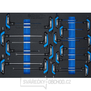 Vložka do dílenského vozíku 3/3: sada šroubováků s T-rukojetí | vnitřní šestihran, T-profil (pro Torx) BGS 4148 | 18díl Vložka do dílenského vozíku 3/3: sada šroubováků s T-rukojetí | vnitřní šestihran, T-profil (pro Torx) BGS 4148 | 18díl gallery main image