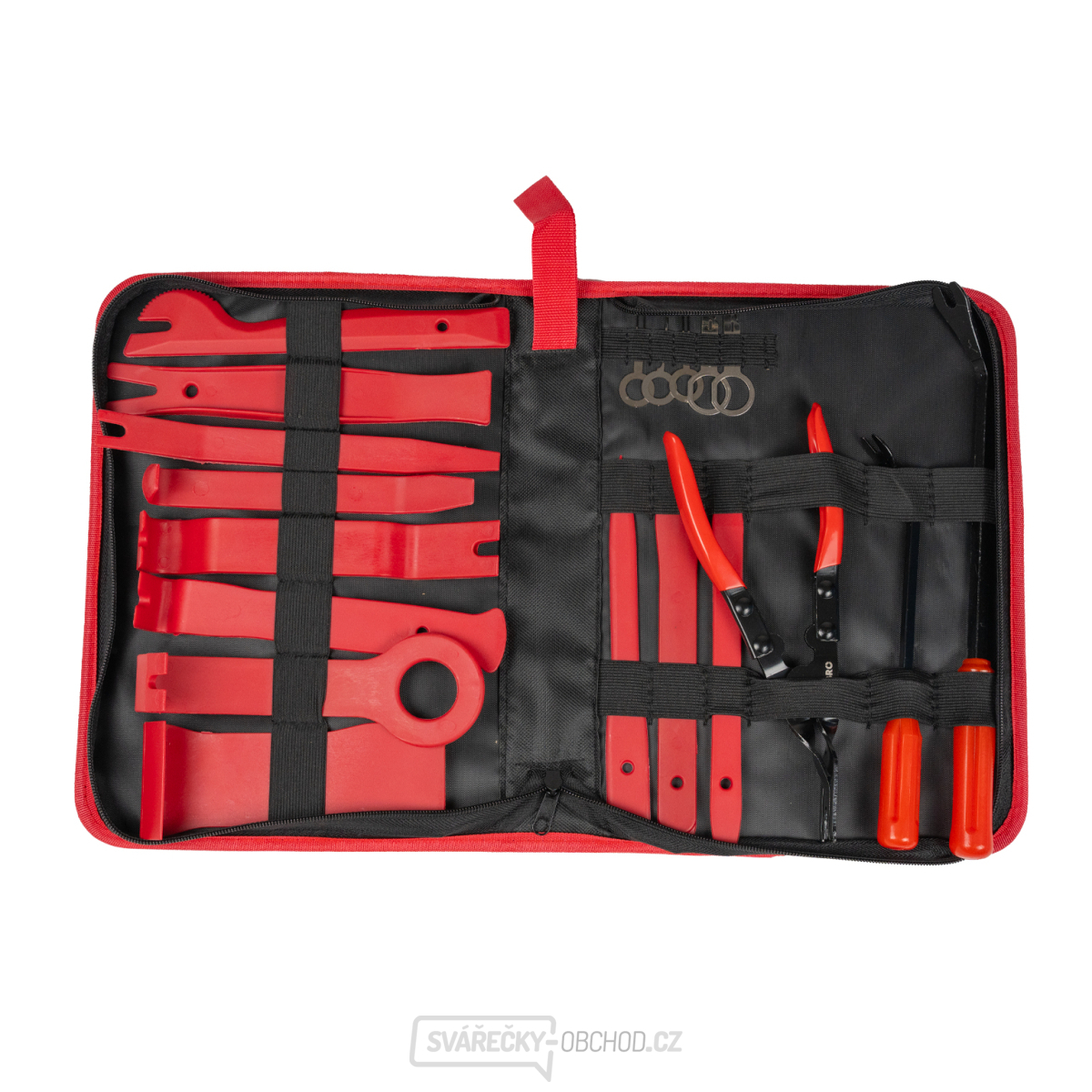 Sada pro demontáž automobilových obložení, panelů a vnitřních klipů Matabro MB-8558 | 19ks Sada pro demontáž automobilových obložení, panelů a vnitřních klipů Matabro MB-8558 | 19ks gallery main image