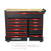 Dílenský vozík s nářadím | 12 zásuvek | Červený Matabro MB-TC05 | 542 ks Dílenský vozík s nářadím | 12 zásuvek | Červený Matabro MB-TC05 | 542 ks náhled