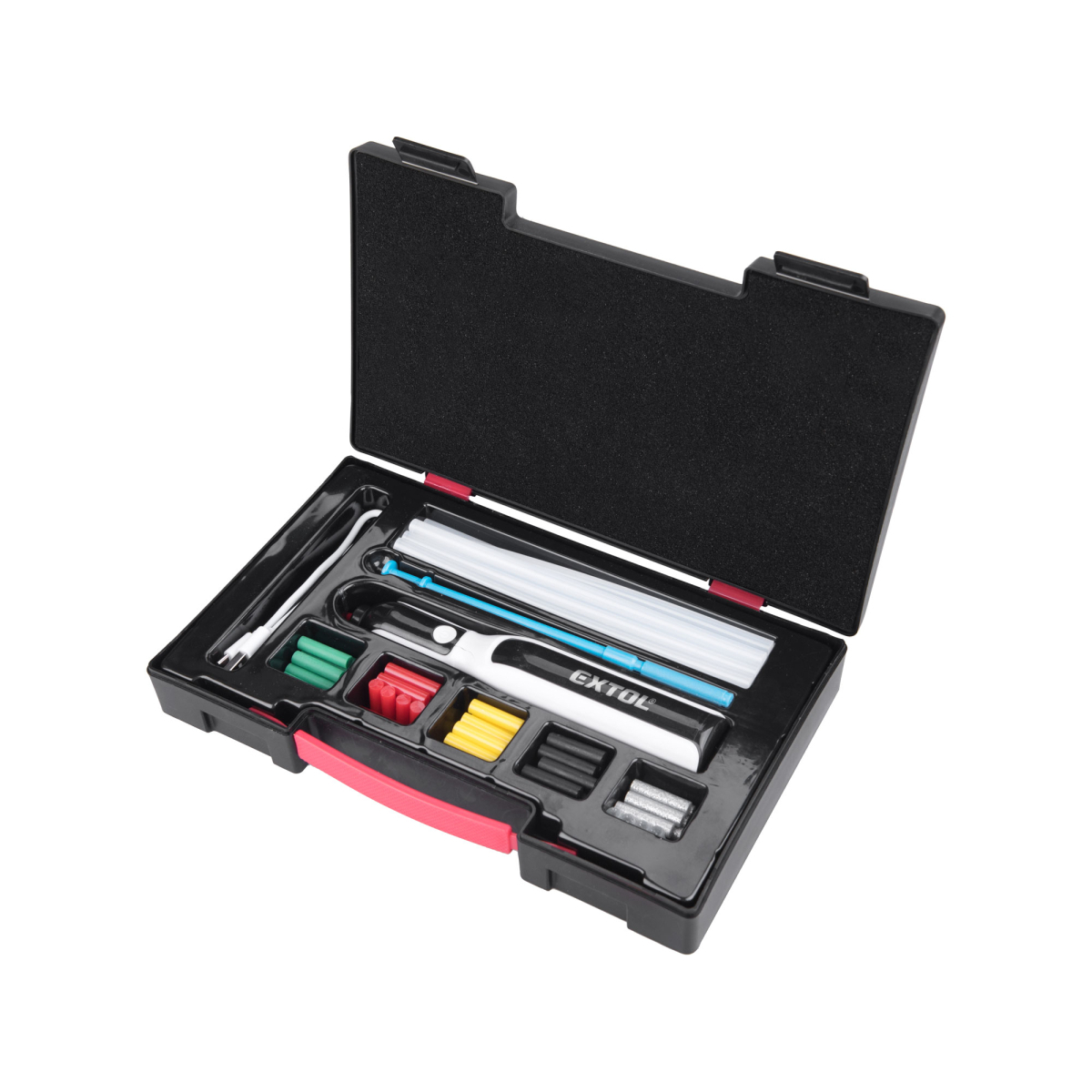 EXTOL PREMIUM Pero tavné lepící aku, USB nabíjení 8891503