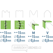 Svářečka sponkovací na plasty aku, USB nabíjení Svářečka sponkovací na plasty aku, USB nabíjení náhled