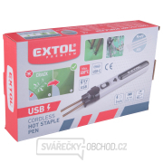 Svářečka sponkovací na plasty aku, USB nabíjení Svářečka sponkovací na plasty aku, USB nabíjení náhled