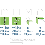 Svářečka sponkovací na plasty aku, USB nabíjení náhled