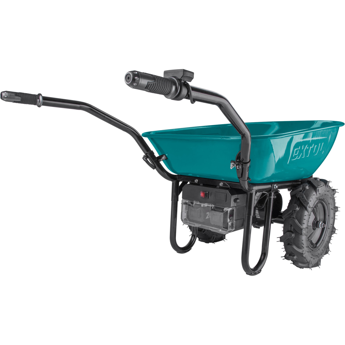 Kolečko dvoukolák s převodovkou aku SHARE20V, 260kg, 100l, bez baterie a nabíječky Náhled