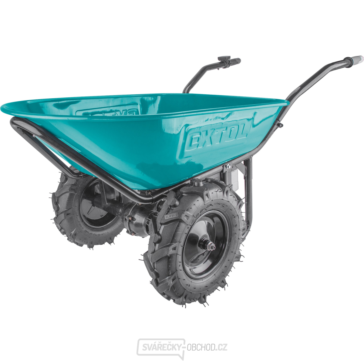 Kolečko dvoukolák s převodovkou aku SHARE20V, 260kg, 100l, bez baterie a nabíječky