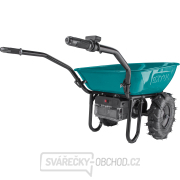 Kolečko dvoukolák s převodovkou aku SHARE20V, 260kg, 100l, bez baterie a nabíječky náhled