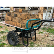 Kolečko dvoukolák s převodovkou aku SHARE20V, 260kg, 100l, bez baterie a nabíječky náhled