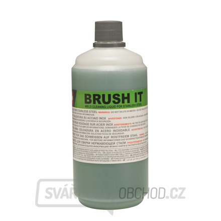 Čistící kapalina pro čištění nerezových svárů malých ploch Brush IT Telwin 1 lt