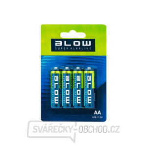 Baterie AA (LR6) alkalická BLOW Super Alkaline 4ks Baterie AA (LR6) alkalická BLOW Super Alkaline 4ks gallery main image