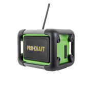 Aku rádio Procraft PJS20 DAB+, FM, Bluetooth 5.3, 80W (bez baterie a nabíječky) | PJS20bb náhled