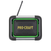 Aku rádio Procraft PJS20 DAB+, FM, Bluetooth 5.3, 80W (bez baterie a nabíječky) | PJS20bb náhled