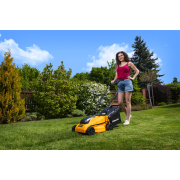 Riwall PRO RALM 3320i set akumulátorová travní sekačka + 1x 4Ah baterie + 1x nabíječka 20 V Náhled