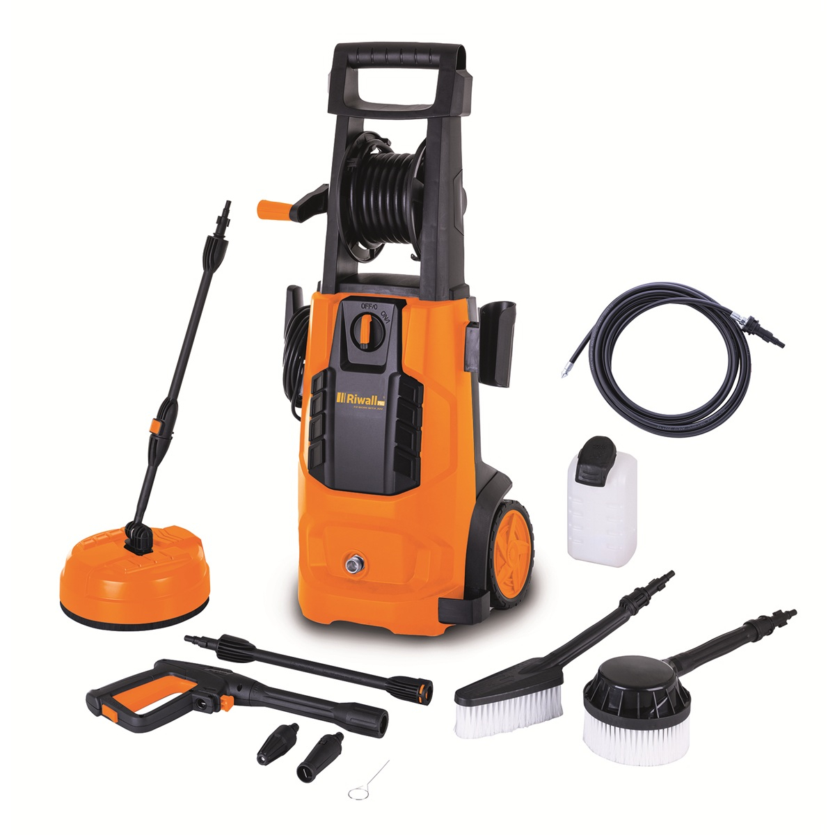 Levně Riwall PRO REPW 180 SET elektrická tlaková myčka 180 bar s příslušenstvím 3907729934