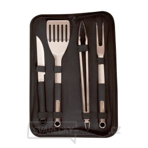 Riwall PRO RBBQ 4B SET 4-dílná prémiová nerezová sada grilovacího nářadí Riwall PRO RBBQ 4B SET 4-dílná prémiová nerezová sada grilovacího nářadí gallery main image