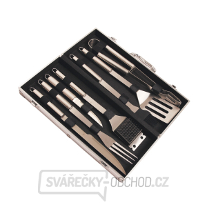 Riwall PRO RBBQ 7S SET 7-dílná nerezová sada grilovacího nářadí v kufru Riwall PRO RBBQ 7S SET 7-dílná nerezová sada grilovacího nářadí v kufru gallery main image