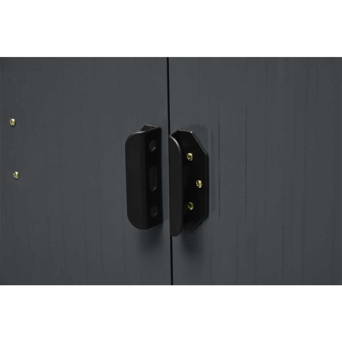 Riwall PRO RMSP 9x8 Anthracite LUX zahradní domek kovový 2,4 x 2,8 m s pultovou střechou antracit Náhled
