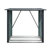 Riwall PRO RMWS 3x7 Anthracite přístřešek na dřevo 2 x 1,5 m s pultovou střechou antracit Náhled