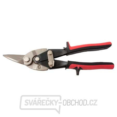 Nůžky na plech červené - levé