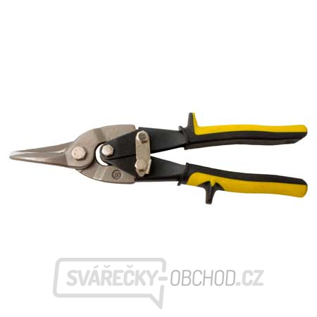 Nůžky na plech žluté - přímé