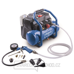 Scheppach C-ACT160/6-X 20 V aku bezolejový kompresor 6 l (bez baterie a nabíječky) Scheppach C-ACT160/6-X 20 V aku bezolejový kompresor 6 l (bez baterie a nabíječky) gallery main image