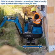 Scheppach EXC 815 - Minibagr  náhled