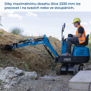 Scheppach EXC 815 - Minibagr  náhled