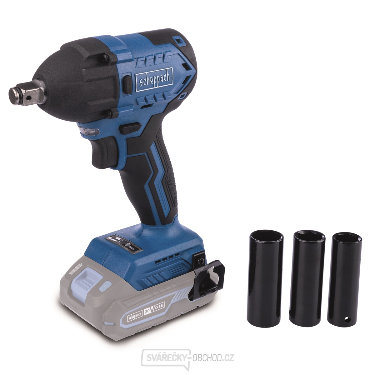 Scheppach BC-IW350-X aku 20 V rázový utahovák (bez baterie a nabíječky)