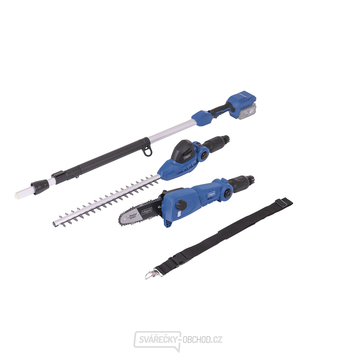 Scheppach C-PHTS410-X aku 20 V multifunkční stroj 2v1 (bez baterie a nabíječky)