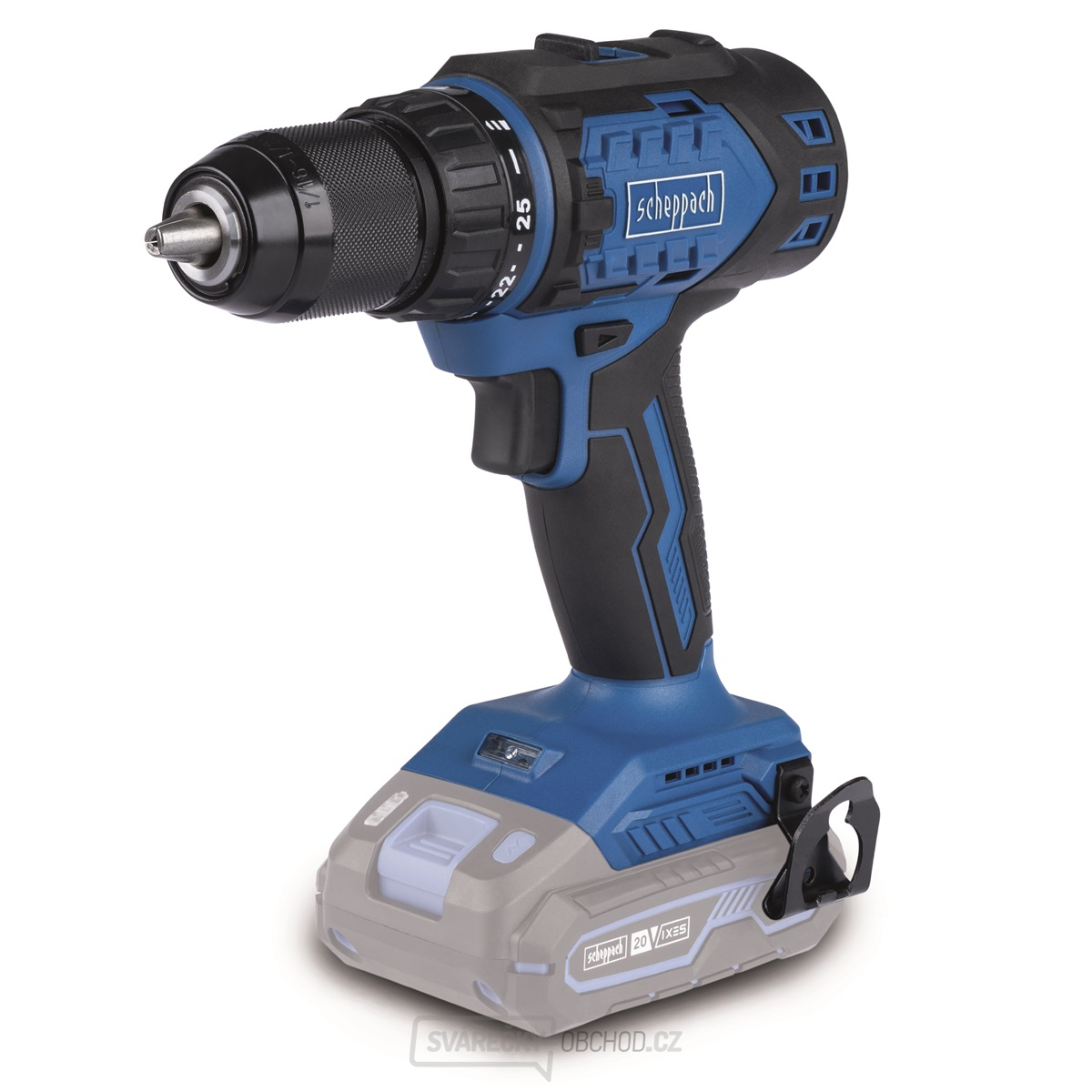 Scheppach BC-DD60-X aku 20 V vrtací šroubovák (bez baterie a nabíječky)