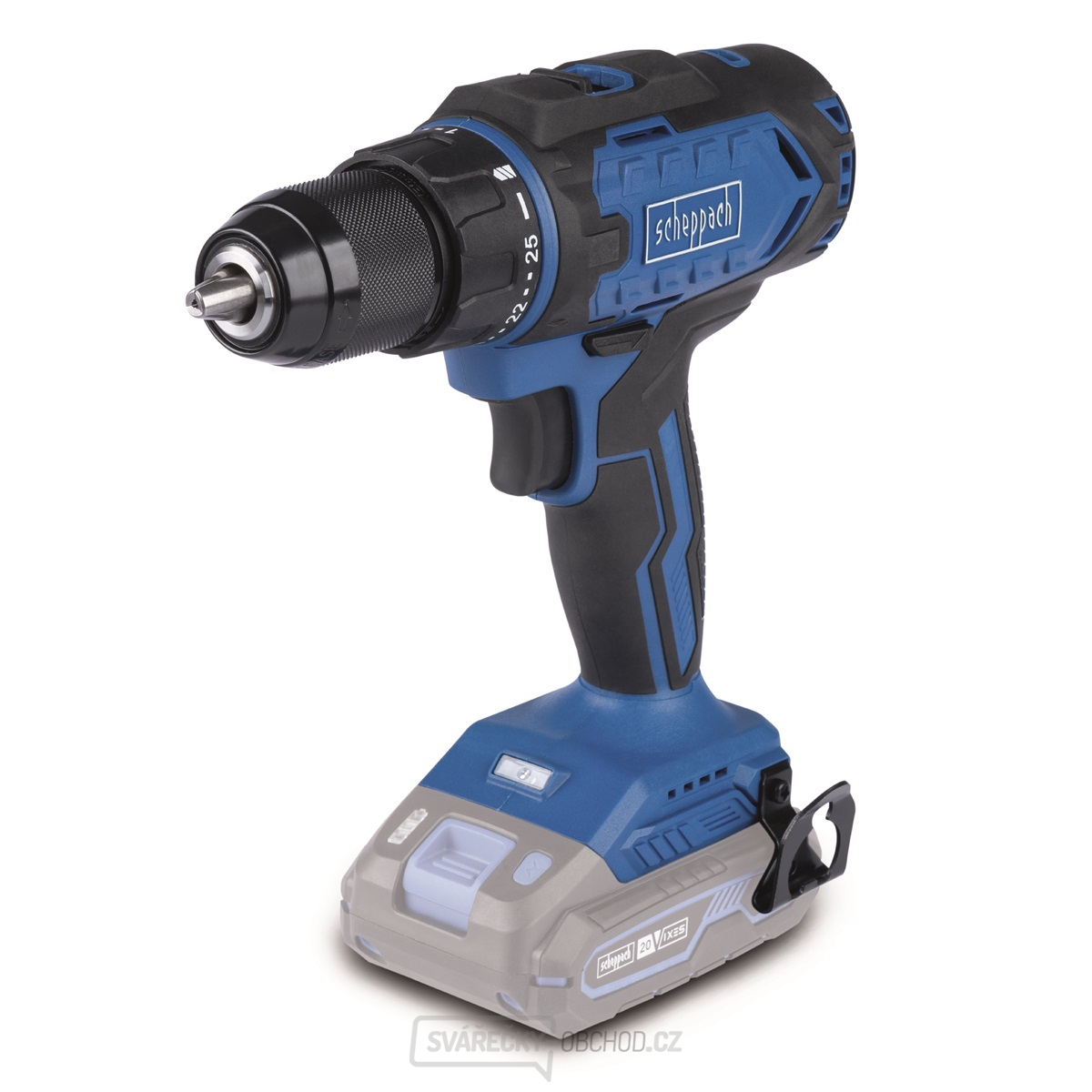 Scheppach C-DD45-X aku 20 V vrtací šroubovák (bez baterie a nabíječky)