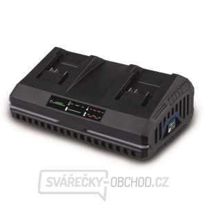 Scheppach SDBC2.4A 20 V dvojitá nabíječka 2,4 A Scheppach SDBC2.4A 20 V dvojitá nabíječka 2,4 A gallery main image