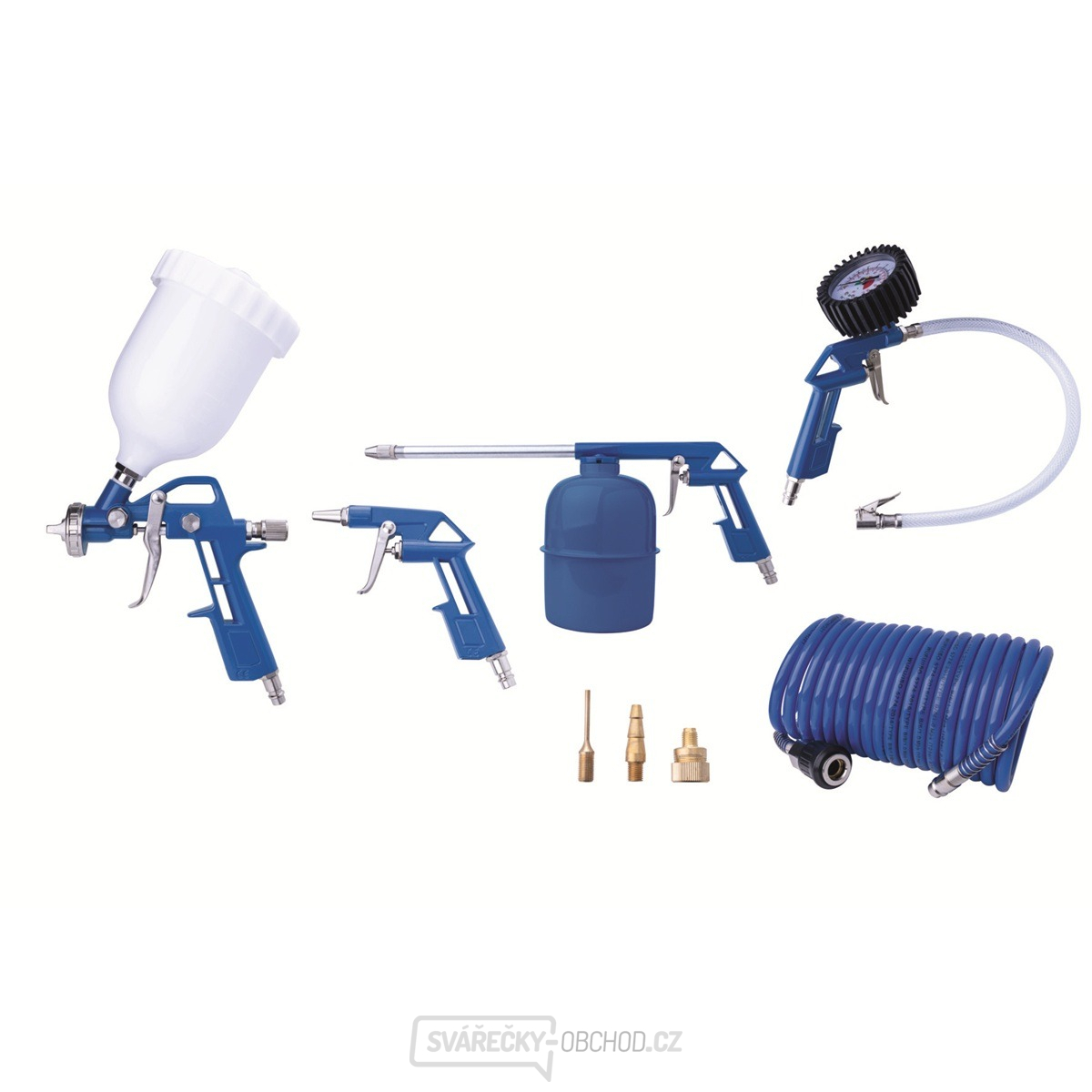 Scheppach 8-dílná sada příslušenství ke kompresoru