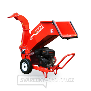 Benzínový drtič dřeva GTM GTS 1300 GE TO s elektrostartem a otočným komínem Benzínový drtič dřeva GTM GTS 1300 GE TO s elektrostartem a otočným komínem gallery main image